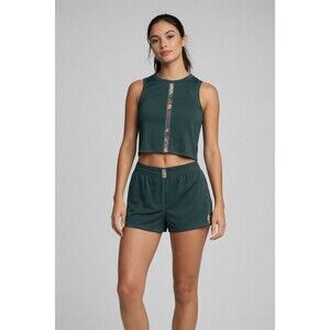 Puma x Liberty Green Floral Athletic Tank Size Small